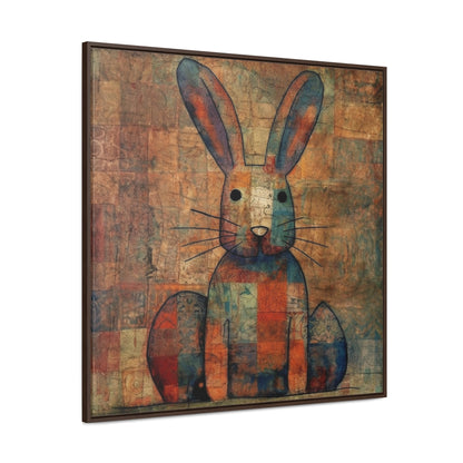 Rabbit 23, Gallery Canvas Wraps, Square Frame