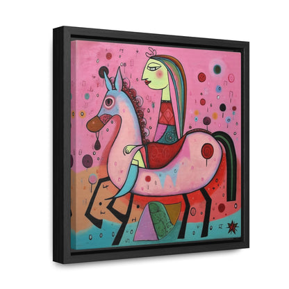 The Dreams of the Child 43, Gallery Canvas Wraps, Square Frame