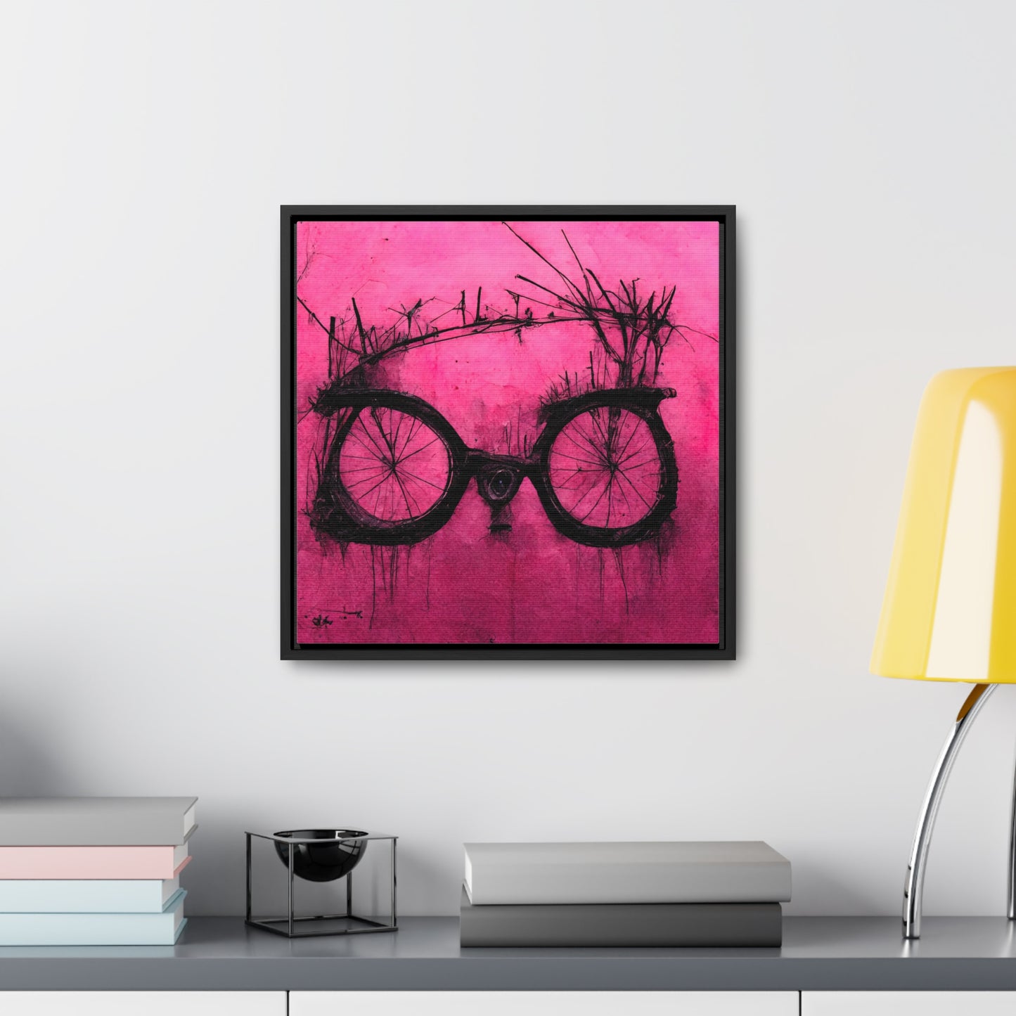 Bicycle, Valentinii, Gallery Canvas Wraps, Square Frame