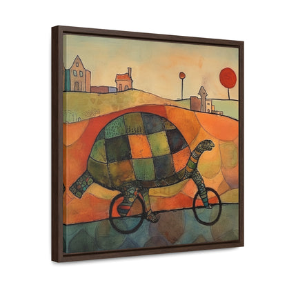 Turtle 5, Gallery Canvas Wraps, Square Frame