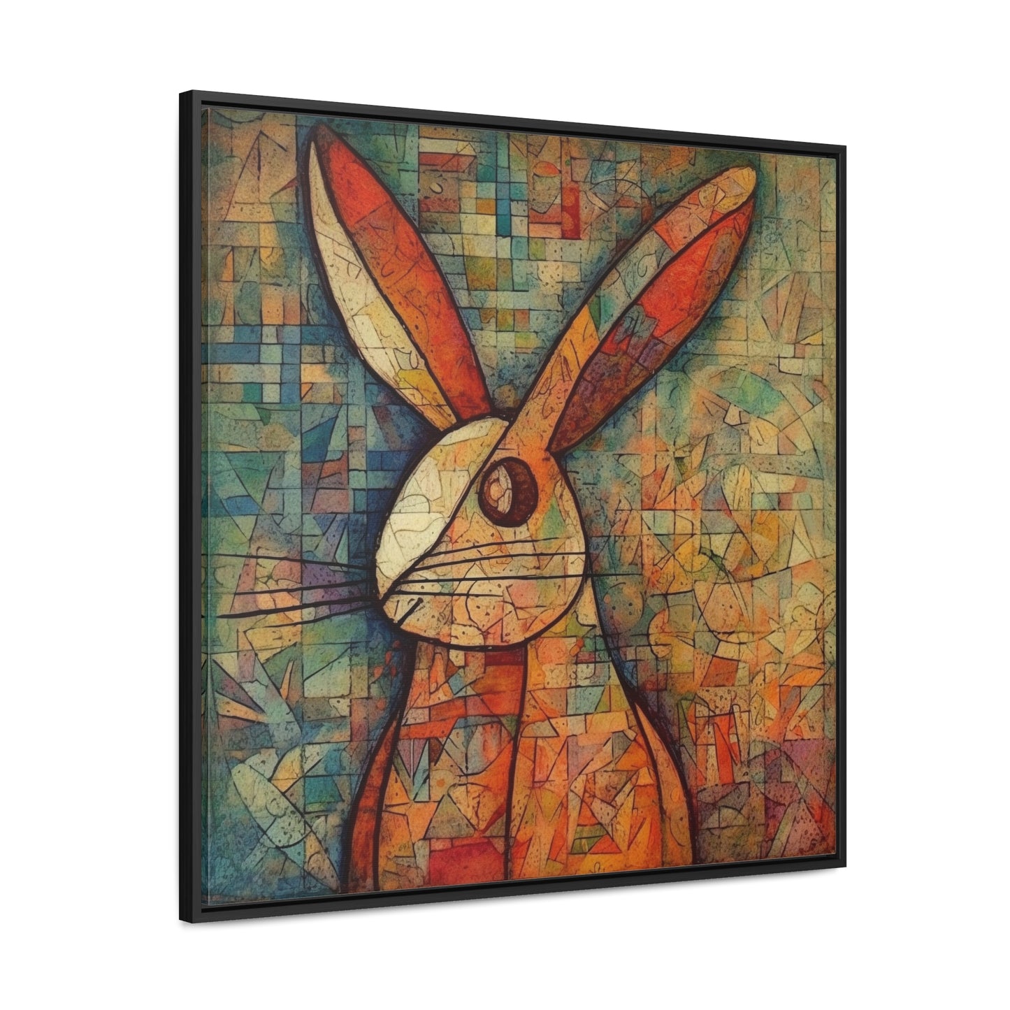 Rabbit 4, Gallery Canvas Wraps, Square Frame