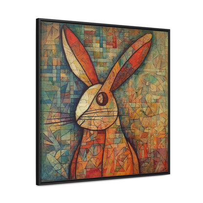 Rabbit 4, Gallery Canvas Wraps, Square Frame