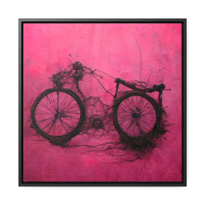 Bicycle 2, Valentinii, Gallery Canvas Wraps, Square Frame