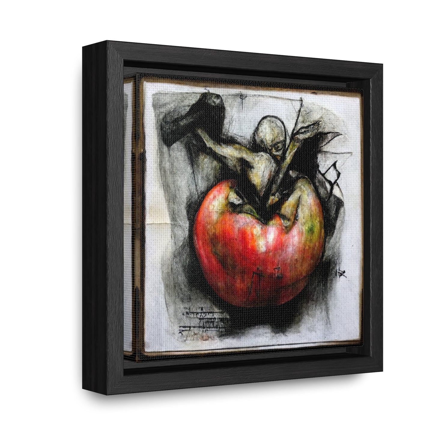 Apple 27, Valentinii, Gallery Canvas Wraps, Square Frame