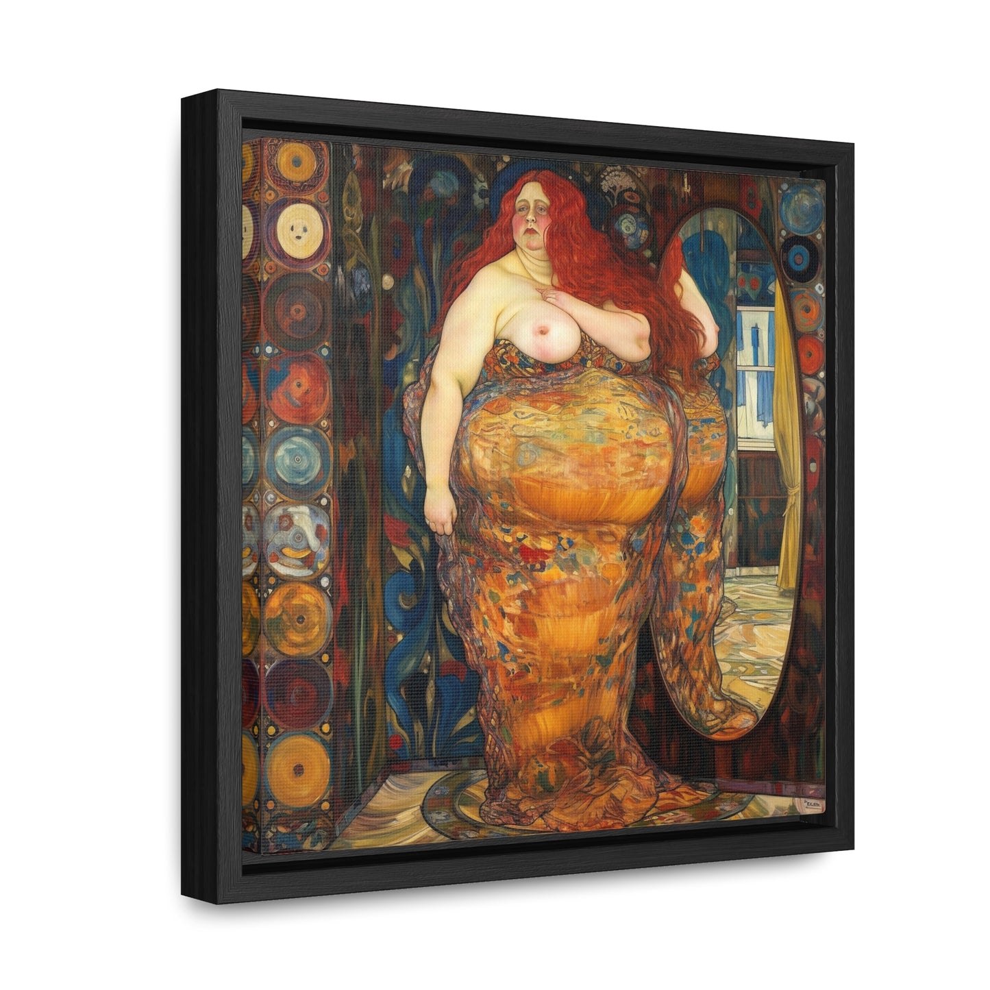 Baroque 10, Valentinii, Gallery Canvas Wraps, Square Frame