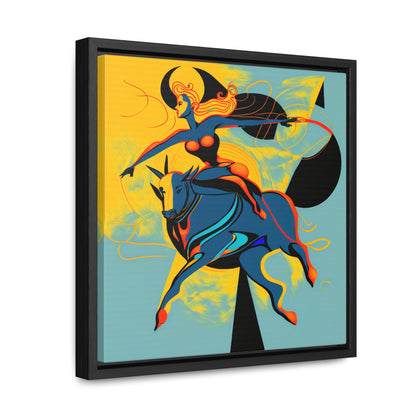 Naivia 8, Gallery Canvas Wraps, Square Frame