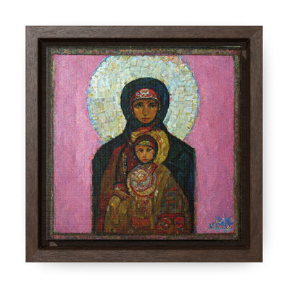 Mary and the Child 26, Valentinii, Gallery Canvas Wraps, Square Frame