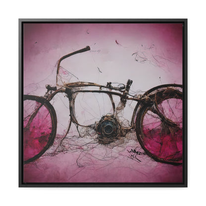 Bicycle 9, Valentinii, Gallery Canvas Wraps, Square Frame