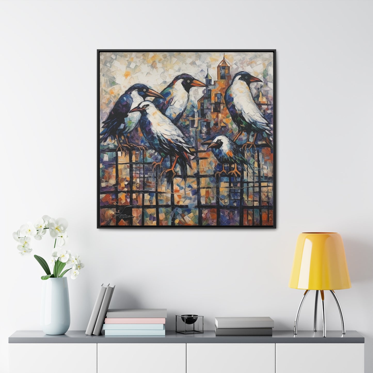 Bird 22, Gallery Canvas Wraps, Square Frame