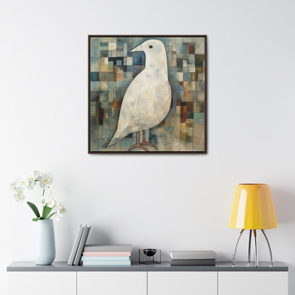 Bird, Gallery Canvas Wraps, Square Frame