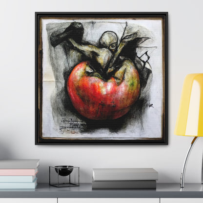 Apple 27, Valentinii, Gallery Canvas Wraps, Square Frame