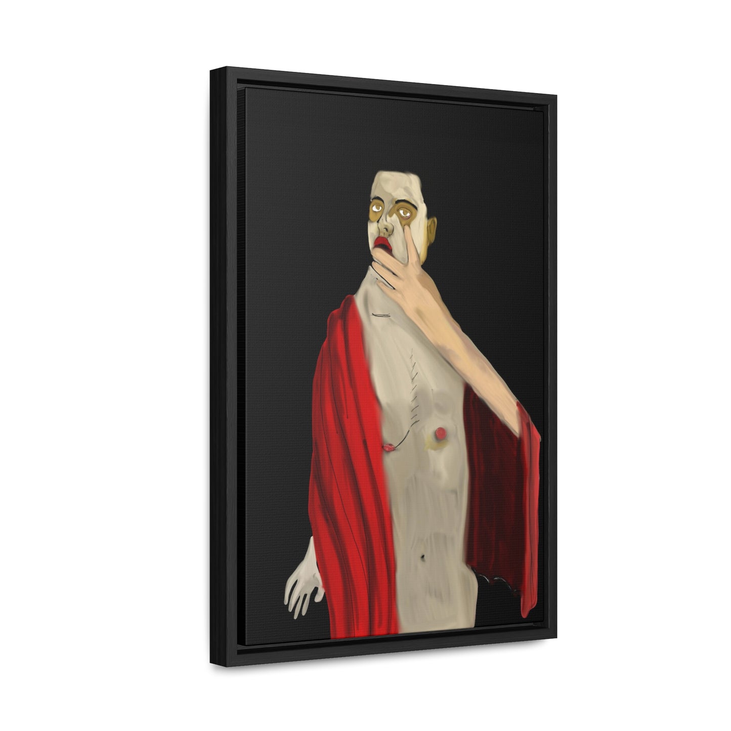 Among Tired Blinks, Original Eduard Pavel, Gallery Canvas Wraps, Vertical Frame