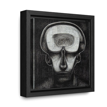 Brain 59, Valentinii, Gallery Canvas Wraps, Square Frame