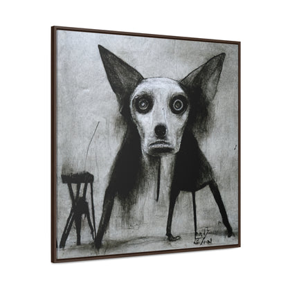 Dogs and Puppies 20, Valentinii, Gallery Canvas Wraps, Square Frame