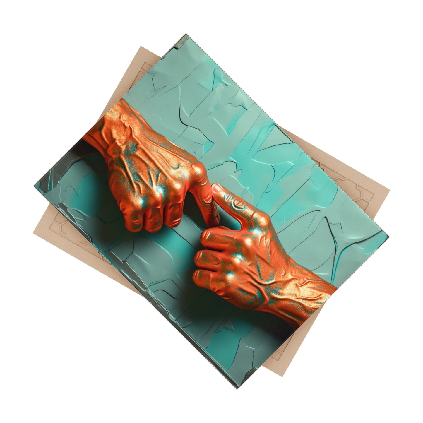 Hands 89, Ceramic Photo Tile