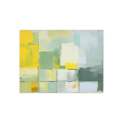 Yellow 9 , Ceramic Photo Tile