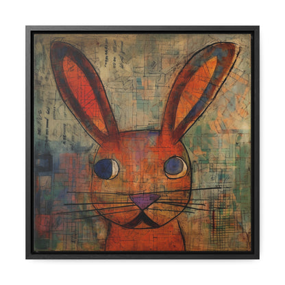 Rabbit 35, Gallery Canvas Wraps, Square Frame