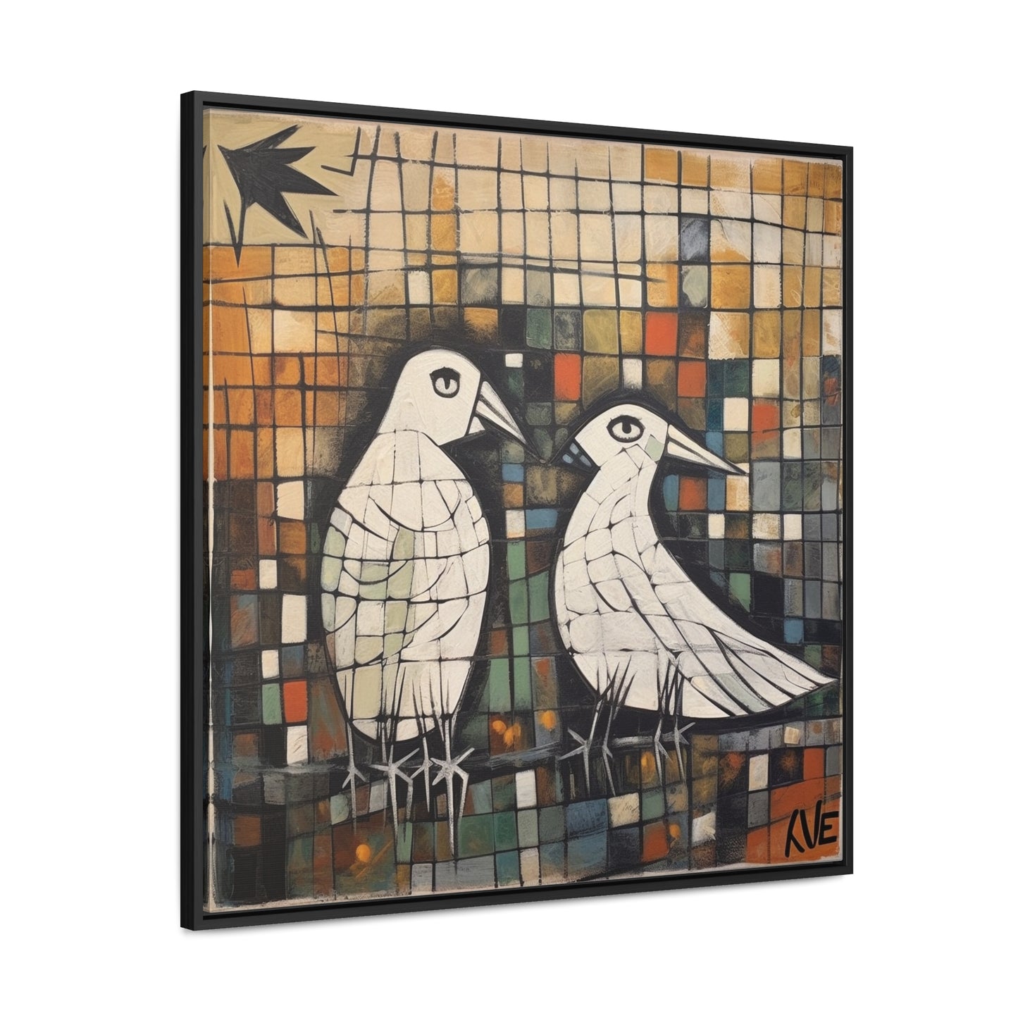 Bird 36, Gallery Canvas Wraps, Square Frame