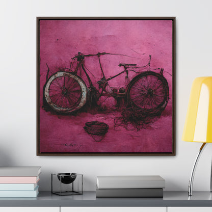 Bicycle 5, Valentinii, Gallery Canvas Wraps, Square Frame