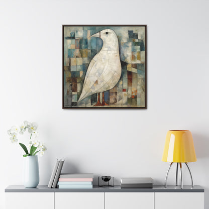 Bird 15, Gallery Canvas Wraps, Square Frame