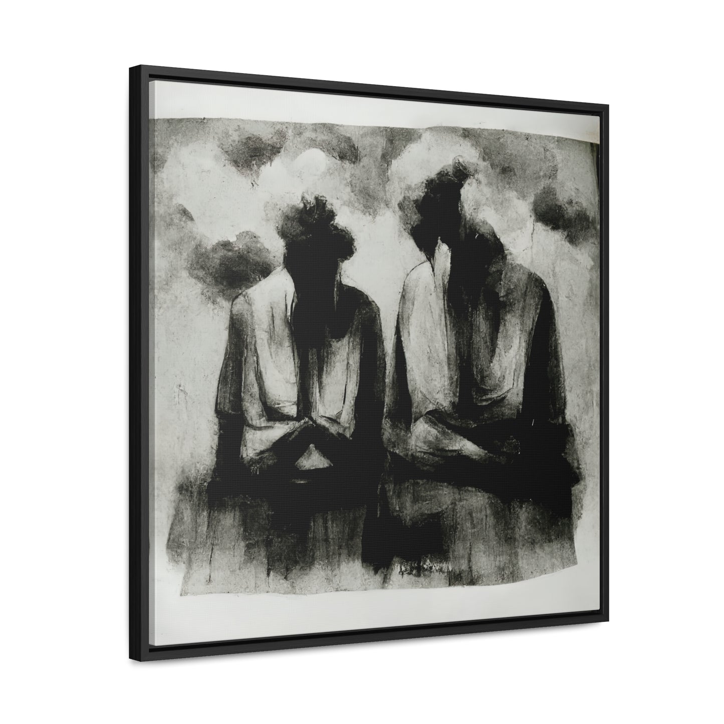 Palaeolithic Prayer 14, Valentinii, Gallery Canvas Wraps, Square Frame