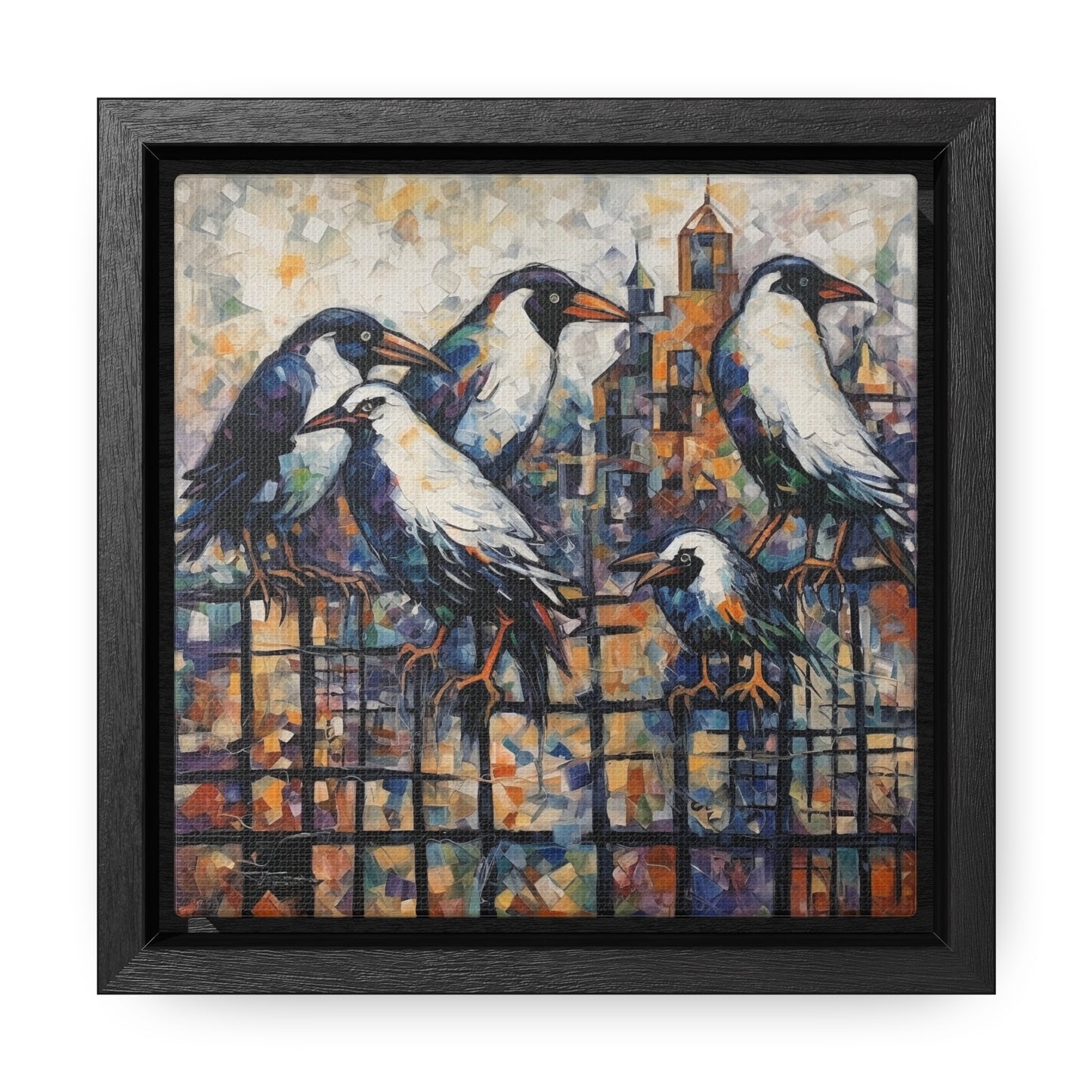 Bird 22, Gallery Canvas Wraps, Square Frame