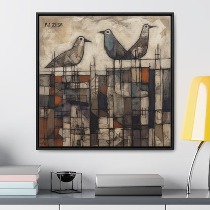 Bird 25, Gallery Canvas Wraps, Square Frame