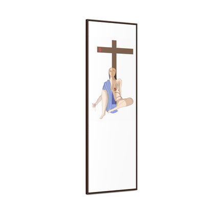 Cross, Original Eduard Pavel, Gallery Canvas Wraps, Vertical Frame