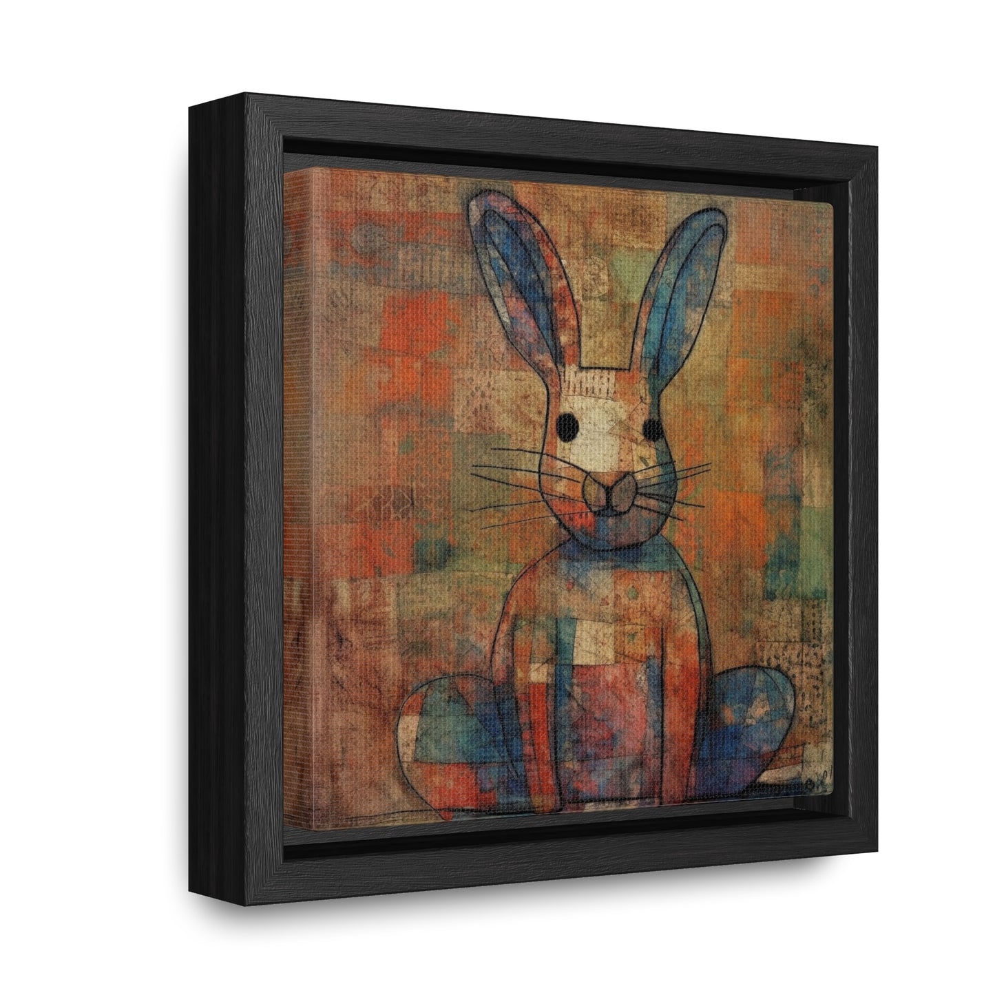 Rabbit 24, Gallery Canvas Wraps, Square Frame