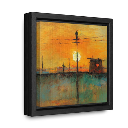 Land of the Sun 50, Valentinii, Gallery Canvas Wraps, Square Frame