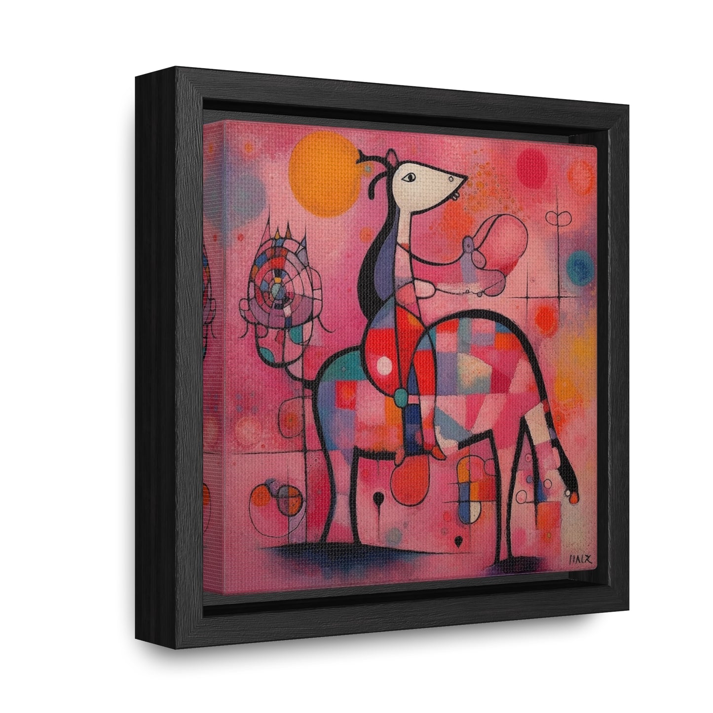 The Dreams of the Child 18, Gallery Canvas Wraps, Square Frame