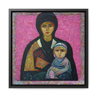 Mary and the Child 12, Valentinii, Gallery Canvas Wraps, Square Frame