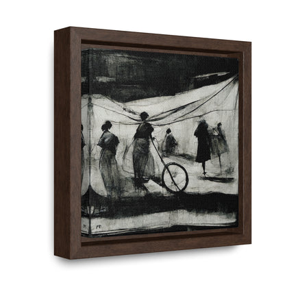 Domestic Memories 34, Valentinii, Gallery Canvas Wraps, Square Frame