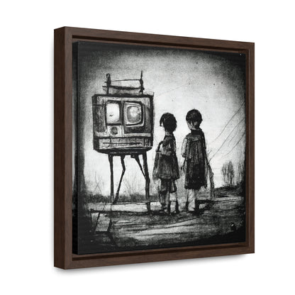 Childhood Wave 7, Valentinii, Gallery Canvas Wraps, Square Frame