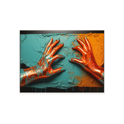 Hands 41, Ceramic Photo Tile