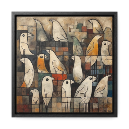 Bird 13, Gallery Canvas Wraps, Square Frame