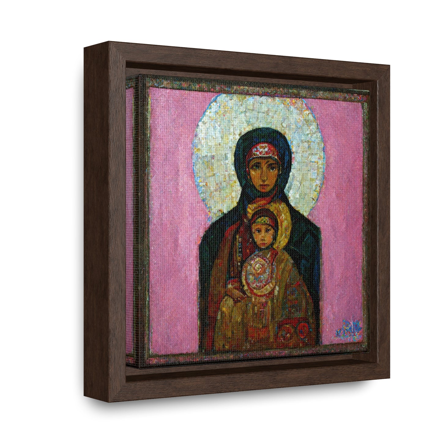 Mary and the Child 26, Valentinii, Gallery Canvas Wraps, Square Frame