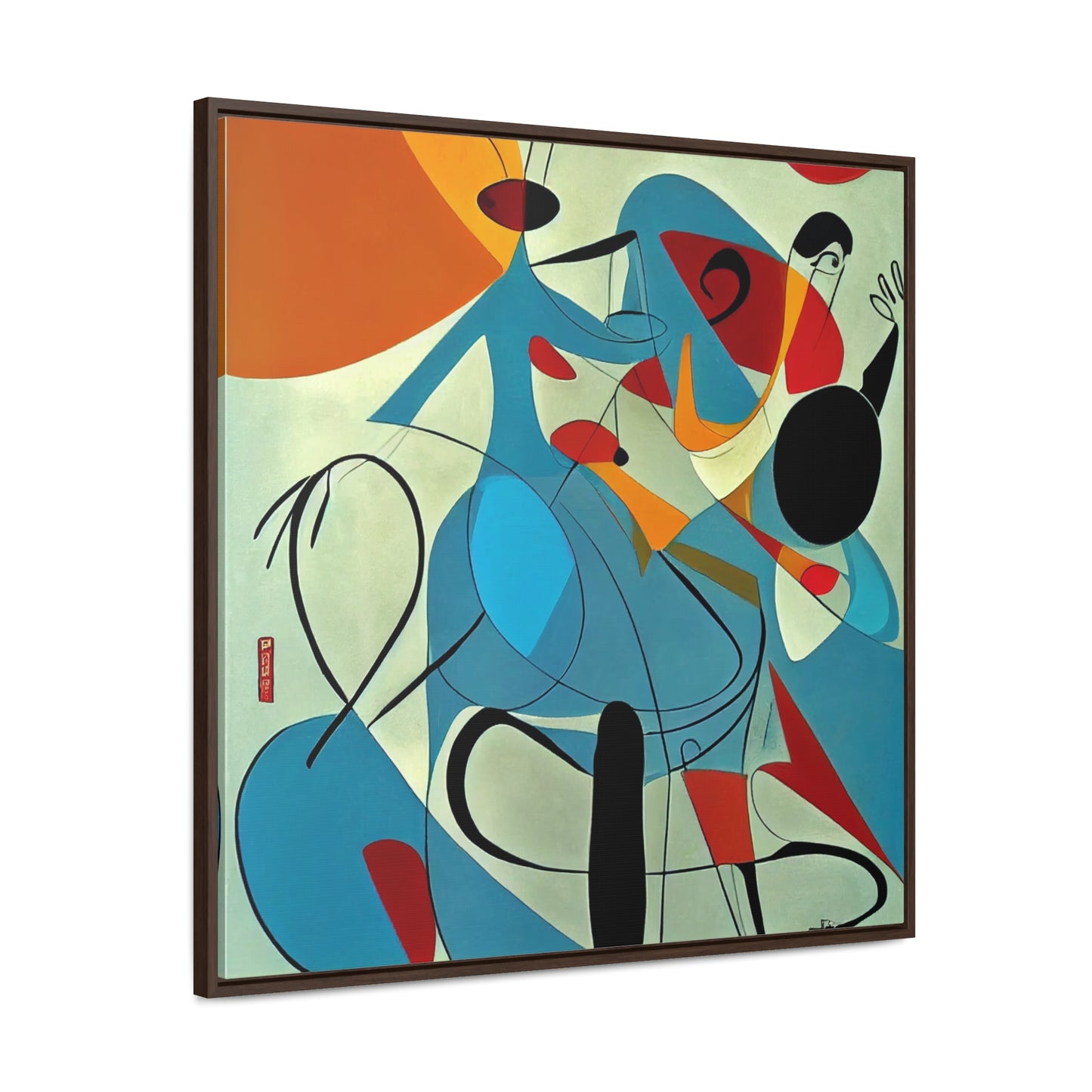 Naivia 17, Gallery Canvas Wraps, Square Frame