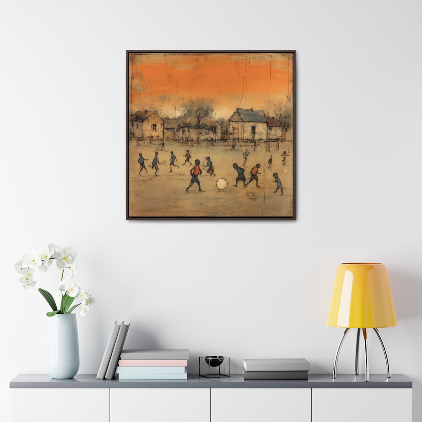 Childhood 42, Gallery Canvas Wraps, Square Frame