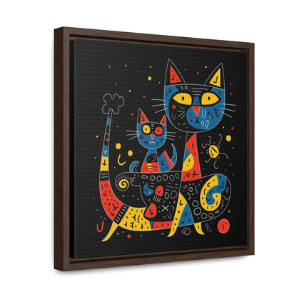 Cat 122, Gallery Canvas Wraps, Square Frame