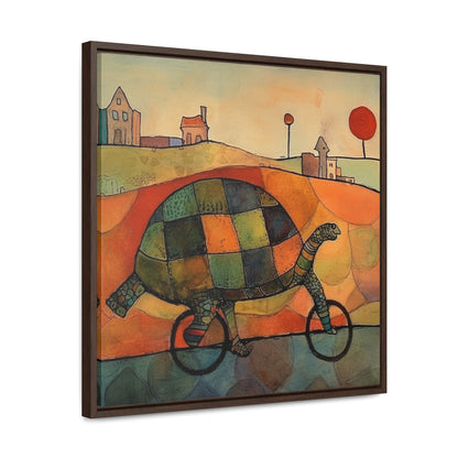 Turtle 5, Gallery Canvas Wraps, Square Frame