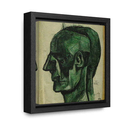 Heads 3, Valentinii, Gallery Canvas Wraps, Square Frame