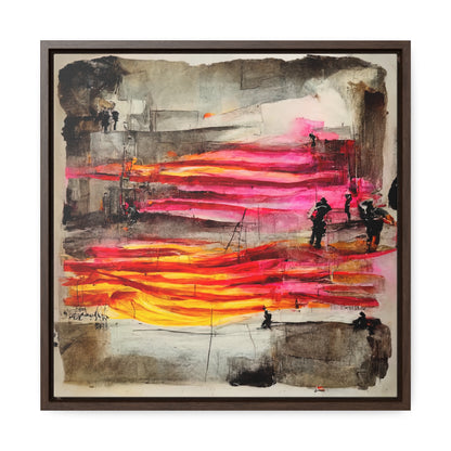 Land of the Sun 6, Valentinii, Gallery Canvas Wraps, Square Frame