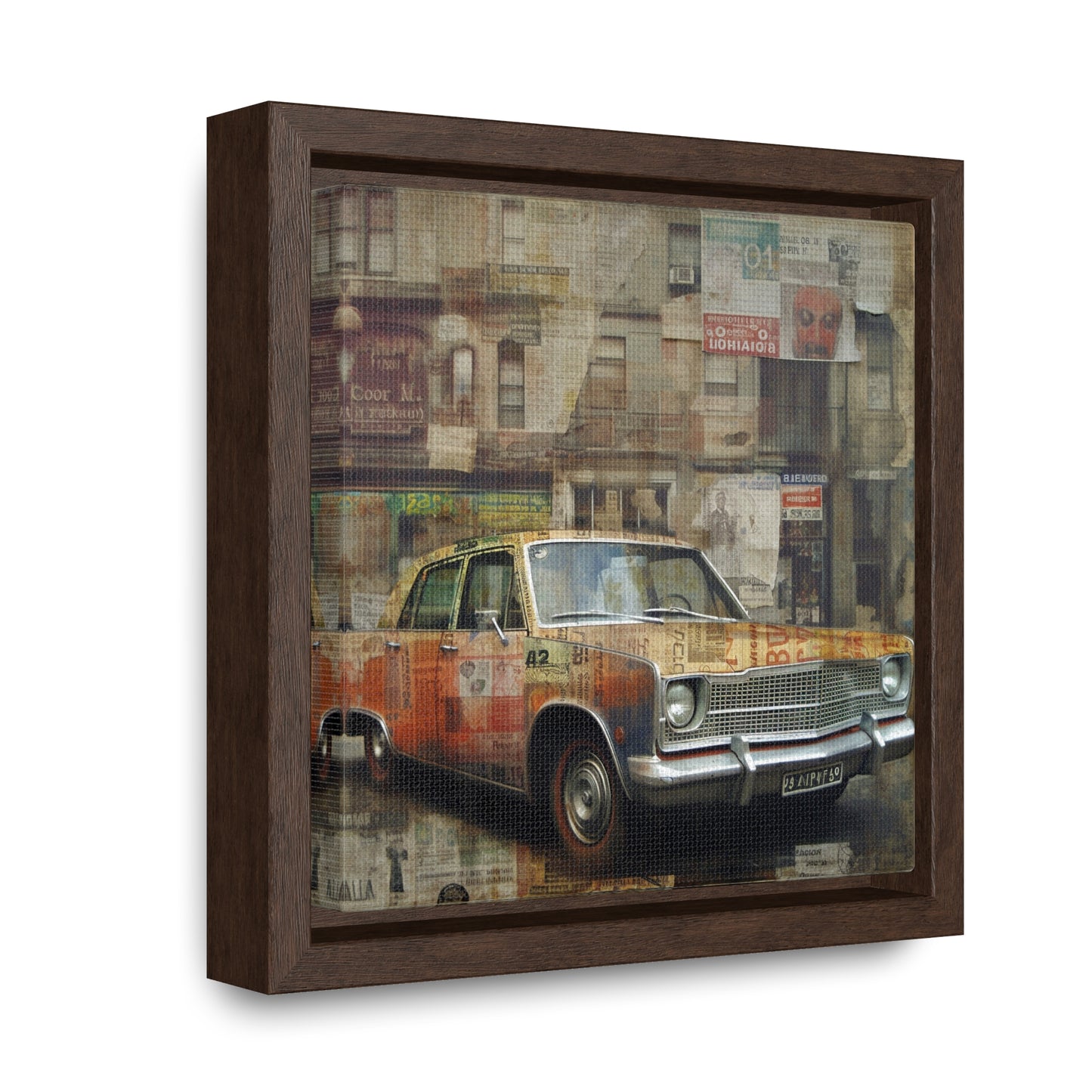 USA 11, Gallery Canvas Wraps, Square Frame