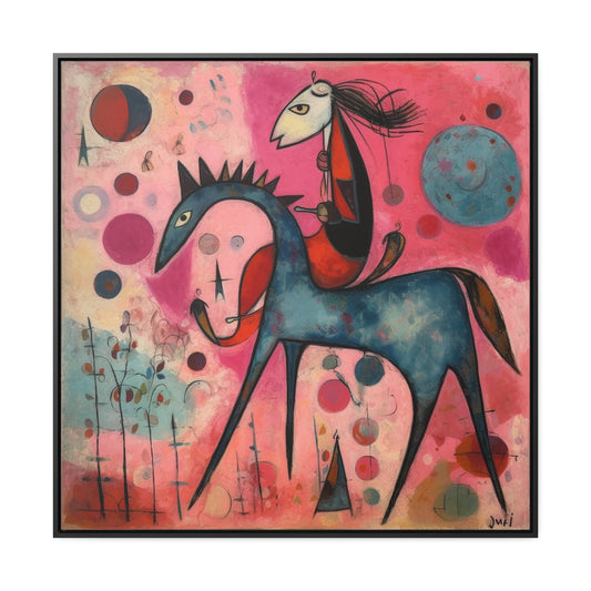 The Dreams of the Child 26, Gallery Canvas Wraps, Square Frame