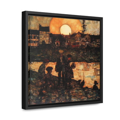 Land of the Sun 40, Valentinii, Gallery Canvas Wraps, Square Frame