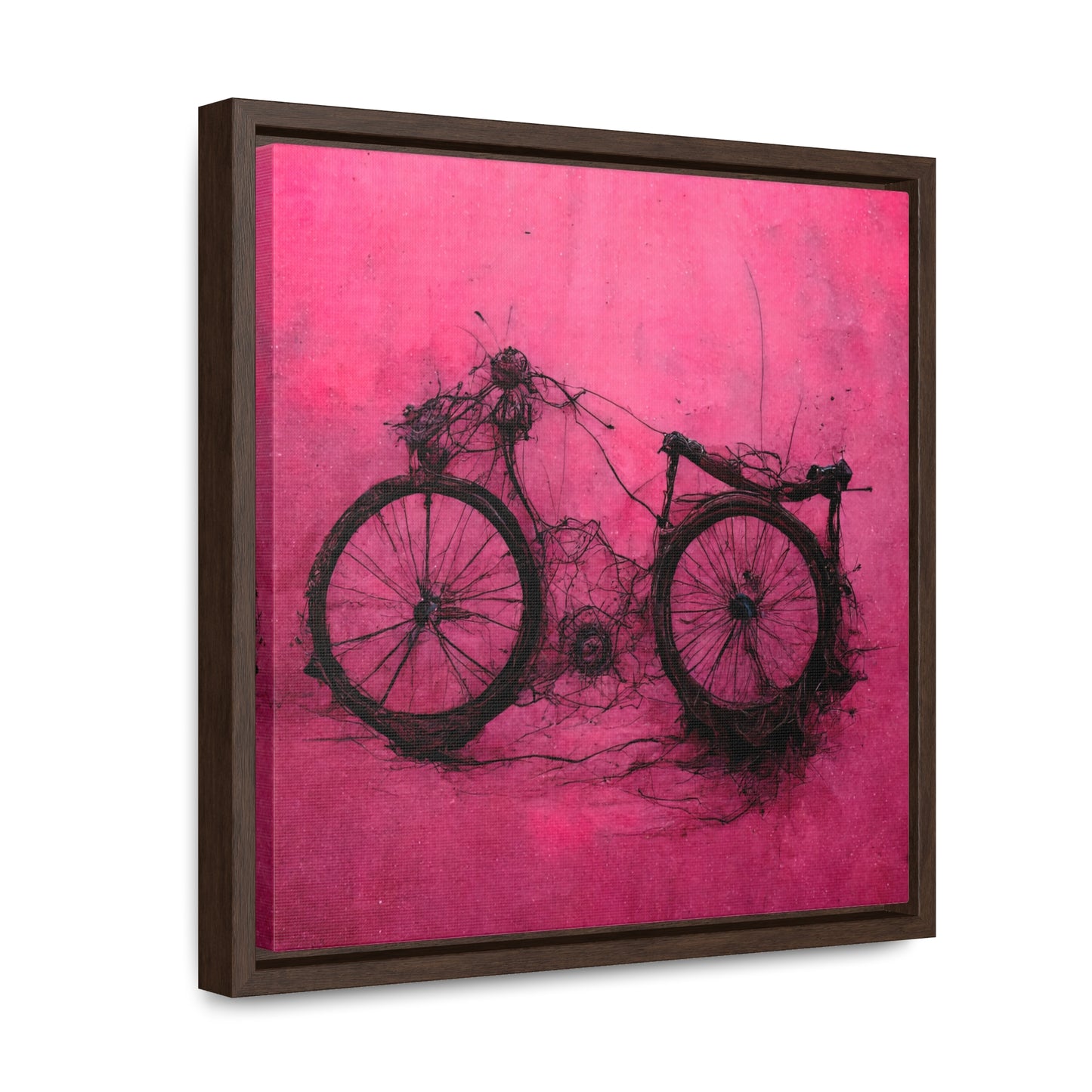 Bicycle 2, Valentinii, Gallery Canvas Wraps, Square Frame