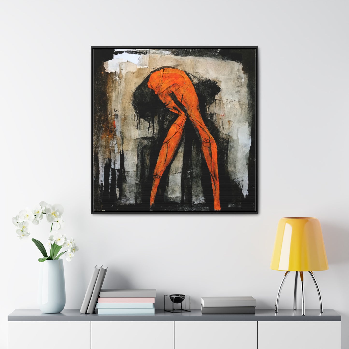 Feet and Drama 9, Valentinii, Gallery Canvas Wraps, Square Frame