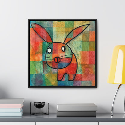 Rabbit 11, Gallery Canvas Wraps, Square Frame