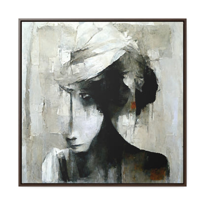 Forgotten face 2, Valentinii, Gallery Canvas Wraps, Square Frame